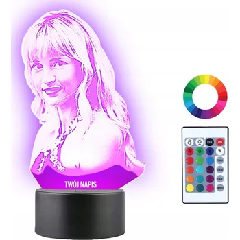 Lampička Plexido vícebarevná Noční lampa