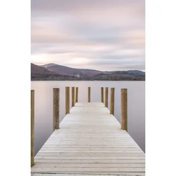 Obraz Plakát Jezerní krajina bez rámu 53 x 81 cm