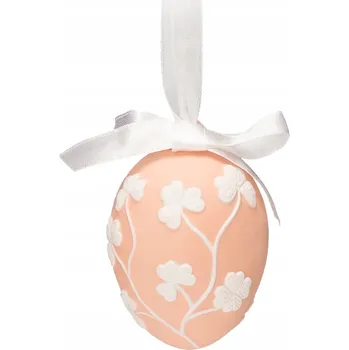 Porcelánové Vajíčko z oranžové barvy Palais Royal 6,5 cm