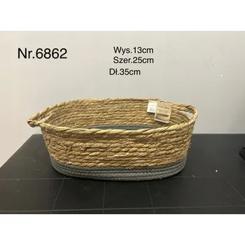 Úložný box ÚLOŽNÝ KOŠÍK, BAVLNA, OBDÉLNÍKOVÝ KOŠÍK 35 X 25 X 13 č. 6862