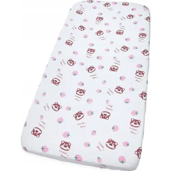 Prostěradlo PROSTĚRADLO DO POSTÝLKY 140x70 MUŠELÍNOVÉ PREMIUM