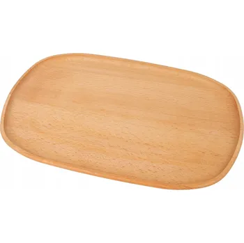 Obraz DŘEVĚNÝ UNIVERZÁLNÍ PODSTAVEC OVÁLNÝ TALÍŘ VELKÝ