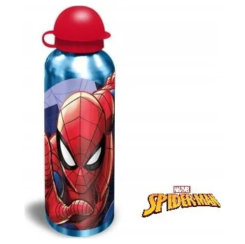 Láhev Hliníková láhev / lahev na pití / nekapající zátka / Spiderman / modrá