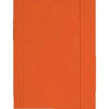 Desky s gumou BARBARA A4+ oranžové 25 KUSŮ