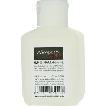 Odličovač Wimpernwelle NACL-Lösung fyziologický solný roztok 125 ml