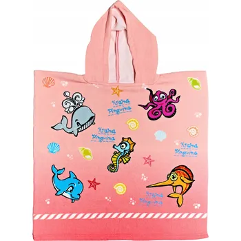 Dětská plážová pončo osuška velikost M