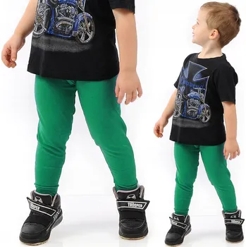 Dámské legíny Chlapecké legíny Dlouhé legíny LAEMI 495 Zelené 116