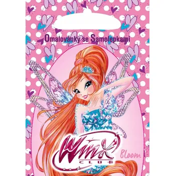 omalovánky Omalovánky se samolepkami Winx Club