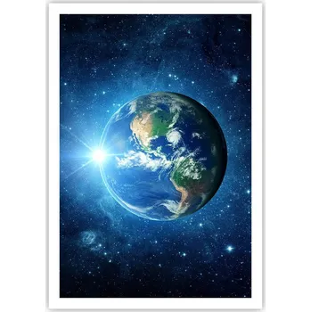 Obraz Plakát na zeď bez rámu 70x100 kosmos obraz plakáty do obývacího pokoje ložnice
