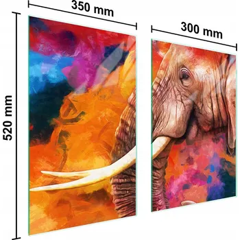 Kuchyňské prkénko Krájecí deska TMK ArtDeko sklo 2 ks