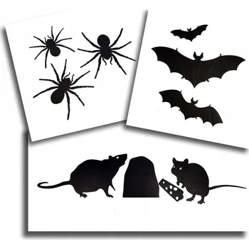 Obraz Arpex – nástěnné strašidla – samolepící