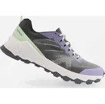 KIPRUN Dámské boty na trailový běh MT3 41 FIALOVÁ|ZELENÁ|ČERNÁ