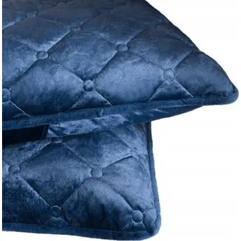 Polštář POVLEČENÍ NA POLŠTÁŘ PROŠÍVANÁ PLYŠOVÉ 2 KS 48x74CM