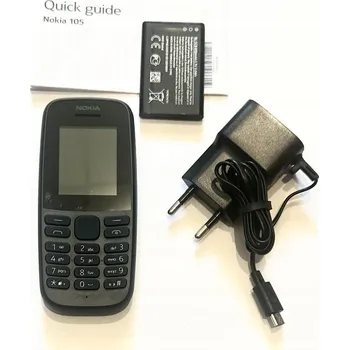 Mobilní telefon Mobilní telefon Nokia 105 4 MB / 4 MB 2G černý