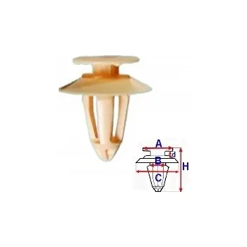 Ventilátor topení a klimatizace Vnitřní sponka čalounění Romix RXA14424