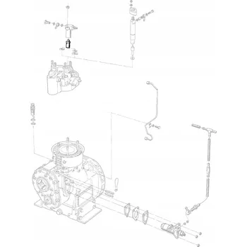 Systém vstřikování HATZ E75 E79 E780 E673 vstřikovací tryska 40004600