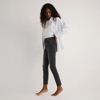 Reserved - Džíny slim fit ze středním sedem - světle šedá - 574CY-09J - 574CY-09J-34