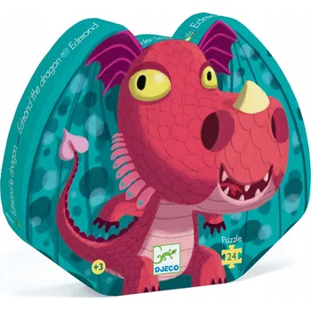 Puzzle Kartonové Puzzle DRAK EDMOND 24 dílků DJ07214