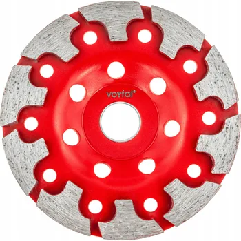 Brusný kotouč Diamantový kotouč hrncový kotouč Vorfal 125 mm 22,2 mm na betonu