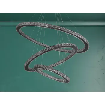 Nástěnné svítidlo LED svítidlo + dálkový ovladač 210W - J6355/CH