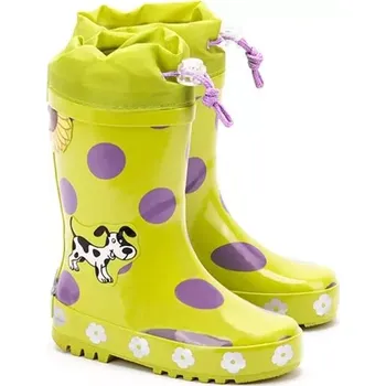 Dívčí obuv Dětské holinky pejsek Playshoes > 28-29