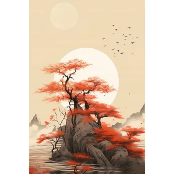 Plakát Plakát Šepoty Větru bez rámu 61 x 91,5 cm