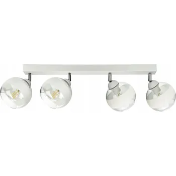 Závěsné stropní svítidlo lustr bílý skleněné koule White Belt - BG4 LED E27