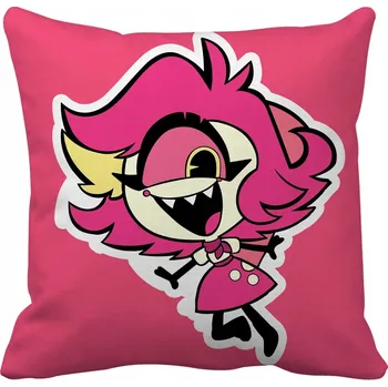 Polštář Polštář s motivem filmu, knihy, komiksu, hudby Hazbin Hotel 40 x 40 cm