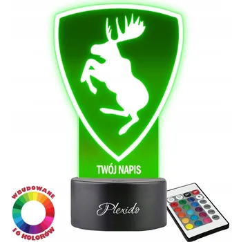 Lampička Plexido vícebarevná Noční lampa