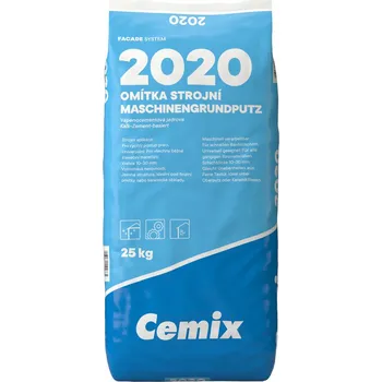 Omítka Cemix 2020 Jádrová omítka strojní, zrno 1,2mm, 25 kg /012/