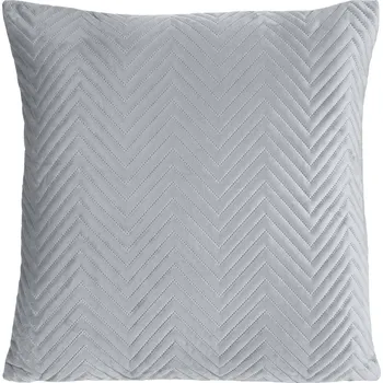 Povlak na polštářek DEKORAČNÍ POVLAK NA POLŠTÁŘ SOFIE 45X45 CM STŘÍBRNÁ