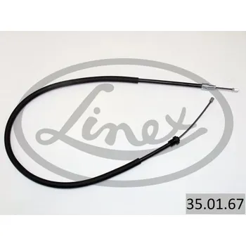 Lanko parkovací brzdy Tažné lanko, parkovací brzda LINEX 35.01.67