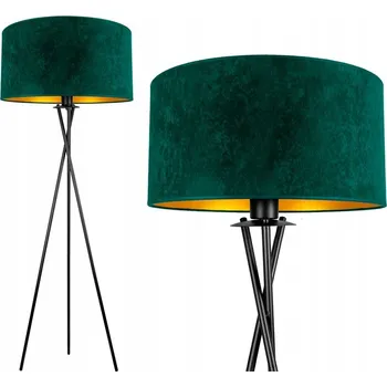 Stojací lampa Stojací lampa trojnožka s textilním stínidlem LOFT LED