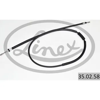 Lanko parkovací brzdy Tažné lanko, parkovací brzda LINEX 35.02.58