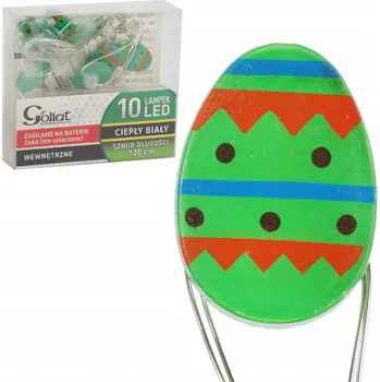 Vánoční dekorace Světelný řetěz Goliat 130 cm na baterie, zelený