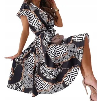 Dámské šaty Klasické midi koktejlové šaty D-look velikost M