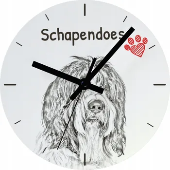 Hodiny Nástěnné hodiny Art-Dog bílé 20 cm