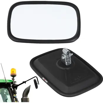 Auto zrcátko Univerzální vnější zrcátko pro strojní traktory 18x12,5 cm