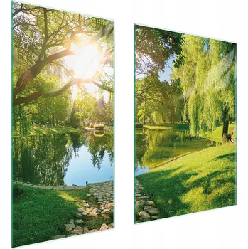 Kuchyňské prkénko Krájecí deska TMK ArtDeko sklo 2 ks