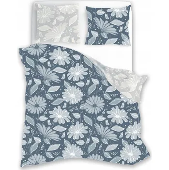 Povlečení Bavlněné Povlečení 200x220 SMUKEE NAVY