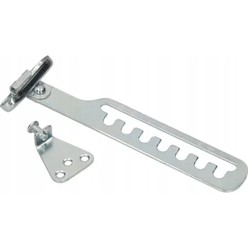 Příslušenství k oknu Okenní blok 19 cm hřebenová zarážka - stříbro