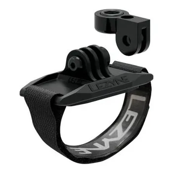 Sport LEZYNE Držák světla na helmu LEZYNE LIGHT MOUNT LED HELMET – GP BLACK - Uni