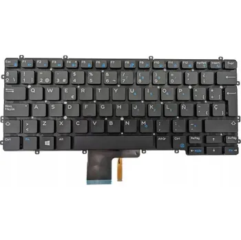 Náhradní klávesnice pro notebook ORIGINÁLNÍ Klávesnice Dell XPS 9250 Latitude 7370 | NSK-LZABC 6H28G