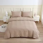 Povlečení bavlněné 160x200 2x70x80 2x40x40 BÉŽOVÉ LUISE INSPIRACE