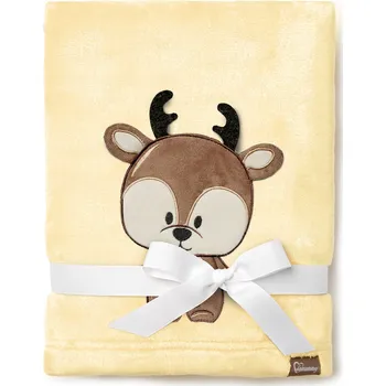 Dětská deka Be Mammy Dětská deka s 3D motivem Mazlíček dárek svátky 76x102 BE-168