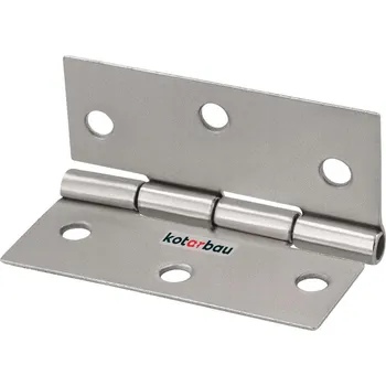 Nábytkové kování Univerzální opletený závěs 50mm nábytkový nikl - 50 mm