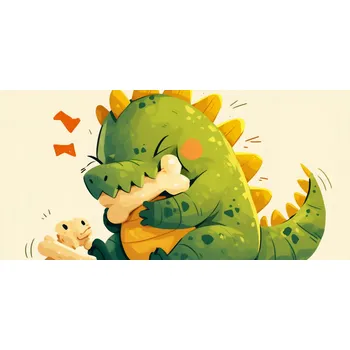 Plakát Plakát Dinosaurus bez rámu 91,3 x 44,5 cm