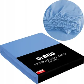 Prostěradlo Prostěradlo s Gumou Bavlněný Jersey 160x200 Nežmolkuje Se Polské