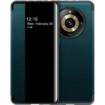 Pouzdro na mobilní telefon Flipové pouzdro XGSM pro Realme 11 Pro 5G / 11 Pro+ 5G, zelené