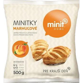 Trvanlivě pečivo Minit Home Minitky 500 g meruňkové